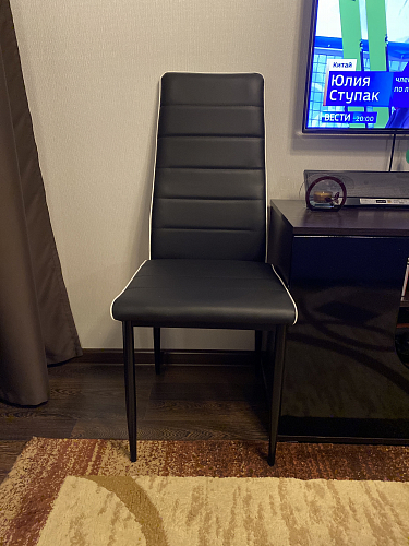 Стул на металлокаркасе DC2-001 white / black фото покупателя 2